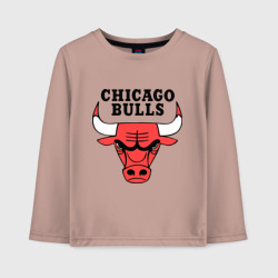 Детский лонгслив хлопок Chicago bulls logo