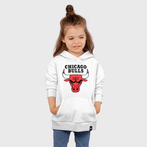 Детская толстовка хлопок Chicago bulls logo - фото 4