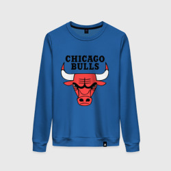 Женский свитшот хлопок Chicago bulls logo