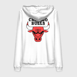 Мужская толстовка на молнии хлопок Chicago bulls logo