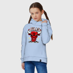 Детское худи Oversize хлопок Chicago bulls swag - фото 2