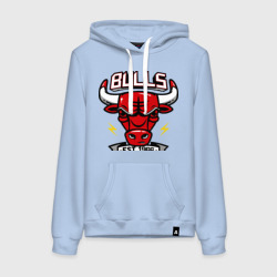 Женская толстовка хлопок Chicago bulls swag