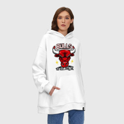 Худи SuperOversize хлопок Chicago bulls swag - фото 2