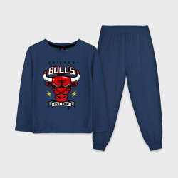 Детская пижама с лонгсливом хлопок Chicago bulls swag