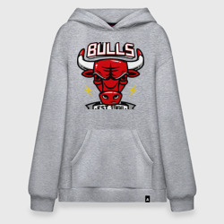 Худи SuperOversize хлопок Chicago bulls swag