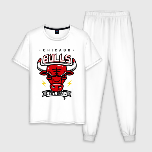 Мужская пижама хлопок Chicago bulls swag