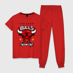 Женская пижама хлопок Chicago bulls swag