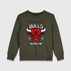 Детский свитшот хлопок Chicago bulls swag