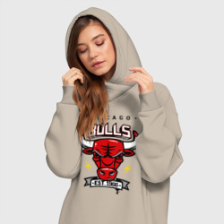 Платье-худи хлопок Chicago bulls swag - фото 2