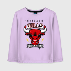 Детский лонгслив хлопок Chicago bulls swag