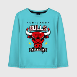 Детский лонгслив хлопок Chicago bulls swag