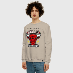 Мужской свитшот хлопок Chicago bulls swag - фото 2