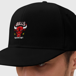 Кепка снепбек с прямым козырьком Chicago bulls swag