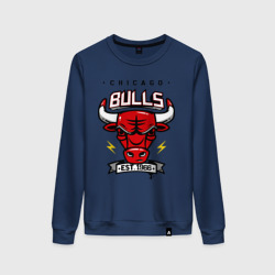 Женский свитшот хлопок Chicago bulls swag