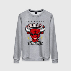 Женский свитшот хлопок Chicago bulls swag