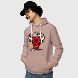 Мужская толстовка хлопок Chicago bulls swag - фото 2