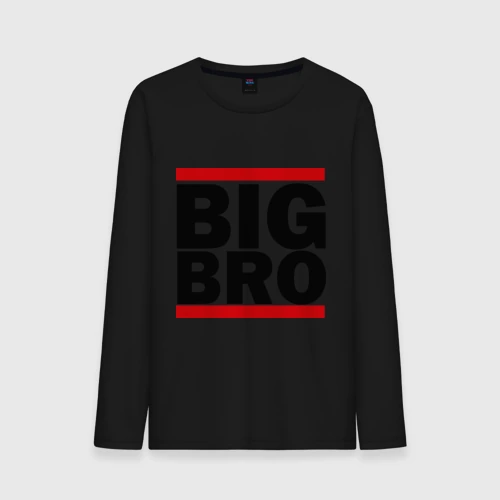 Мужской лонгслив хлопок Big BRO