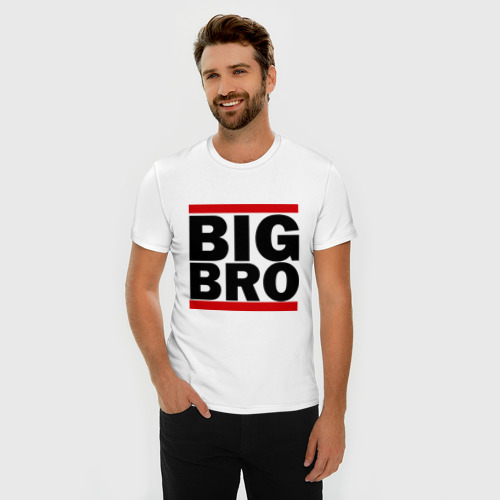 Мужская футболка хлопок Slim Big BRO - фото 3