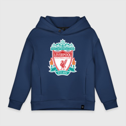 Детское худи Oversize хлопок Liverpool logo