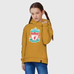 Детское худи Oversize хлопок Liverpool logo - фото 2