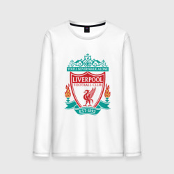 Мужской лонгслив хлопок Liverpool logo