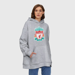 Худи SuperOversize хлопок Liverpool logo - фото 2