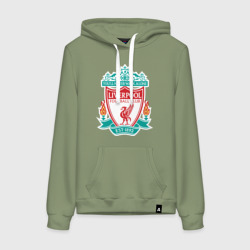 Женская толстовка хлопок Liverpool logo