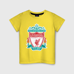 Детская футболка хлопок Liverpool logo