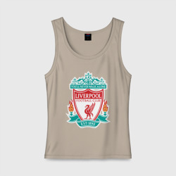 Женская майка хлопок Liverpool logo