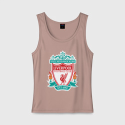 Женская майка хлопок Liverpool logo