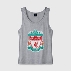 Женская майка хлопок Liverpool logo