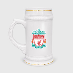 Кружка пивная Liverpool logo