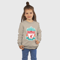 Детский свитшот хлопок Liverpool logo - фото 2