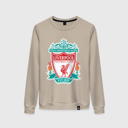 Женский свитшот хлопок Liverpool logo