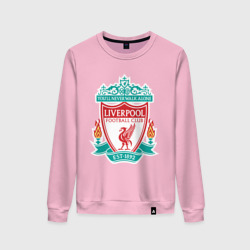 Женский свитшот хлопок Liverpool logo