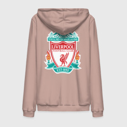 Мужская толстовка на молнии хлопок Liverpool logo