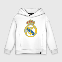 Детское худи Oversize хлопок Real Madrid