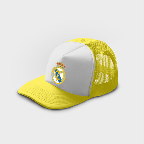Кепка тракер с сеткой Real Madrid, цвет желтый - фото 3