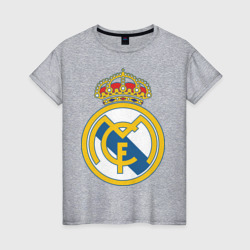 Женская футболка хлопок Real Madrid