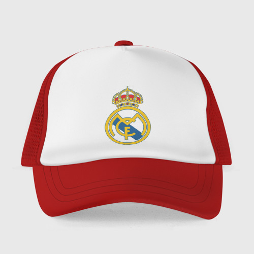 Детская кепка тракер Real Madrid, цвет красный - фото 2