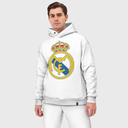 Мужской костюм oversize хлопок Real Madrid - фото 2