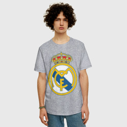 Мужская футболка хлопок Oversize Real Madrid - фото 2