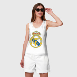 Женская майка хлопок Real Madrid - фото 2