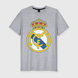 Мужская футболка хлопок Slim Real Madrid