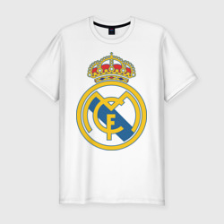 Мужская футболка хлопок Slim Real Madrid