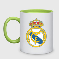 Кружка двухцветная Real Madrid