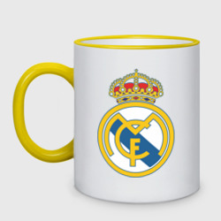 Кружка двухцветная Real Madrid