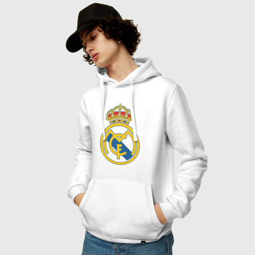 Мужская толстовка хлопок Real Madrid - фото 3