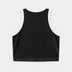 Женская укороченная майка-топ хлопок ФК Аякс