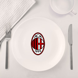 Набор: тарелка + кружка ФК Милан - фото 2